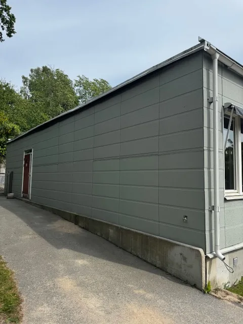 Modulbyggnad S4349, exteriör