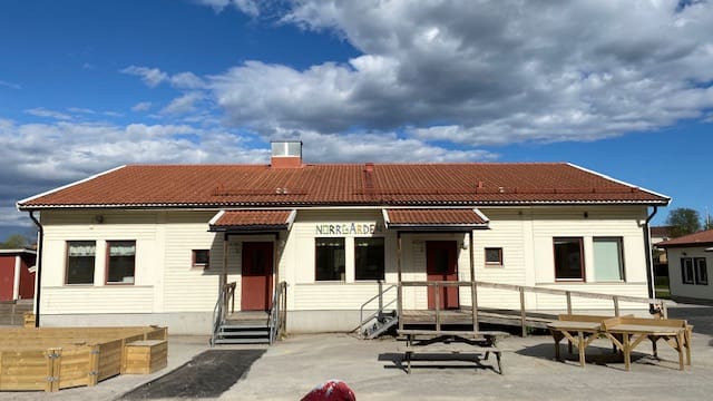 Skolbyggnad ca 243kvm, S4221, exteriör