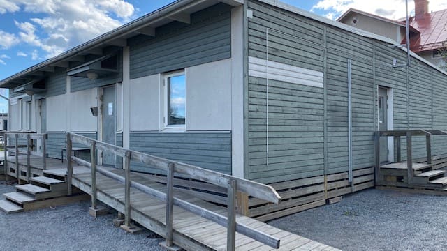 Skol-/kontorsbyggnad ca 178kvm, S4223, exteriör