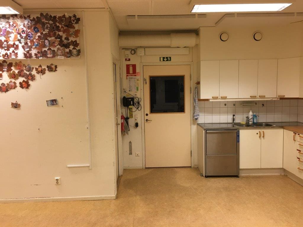 Skol-, förskole- och kontorsbyggnad 265kvm, S3390, exteriör